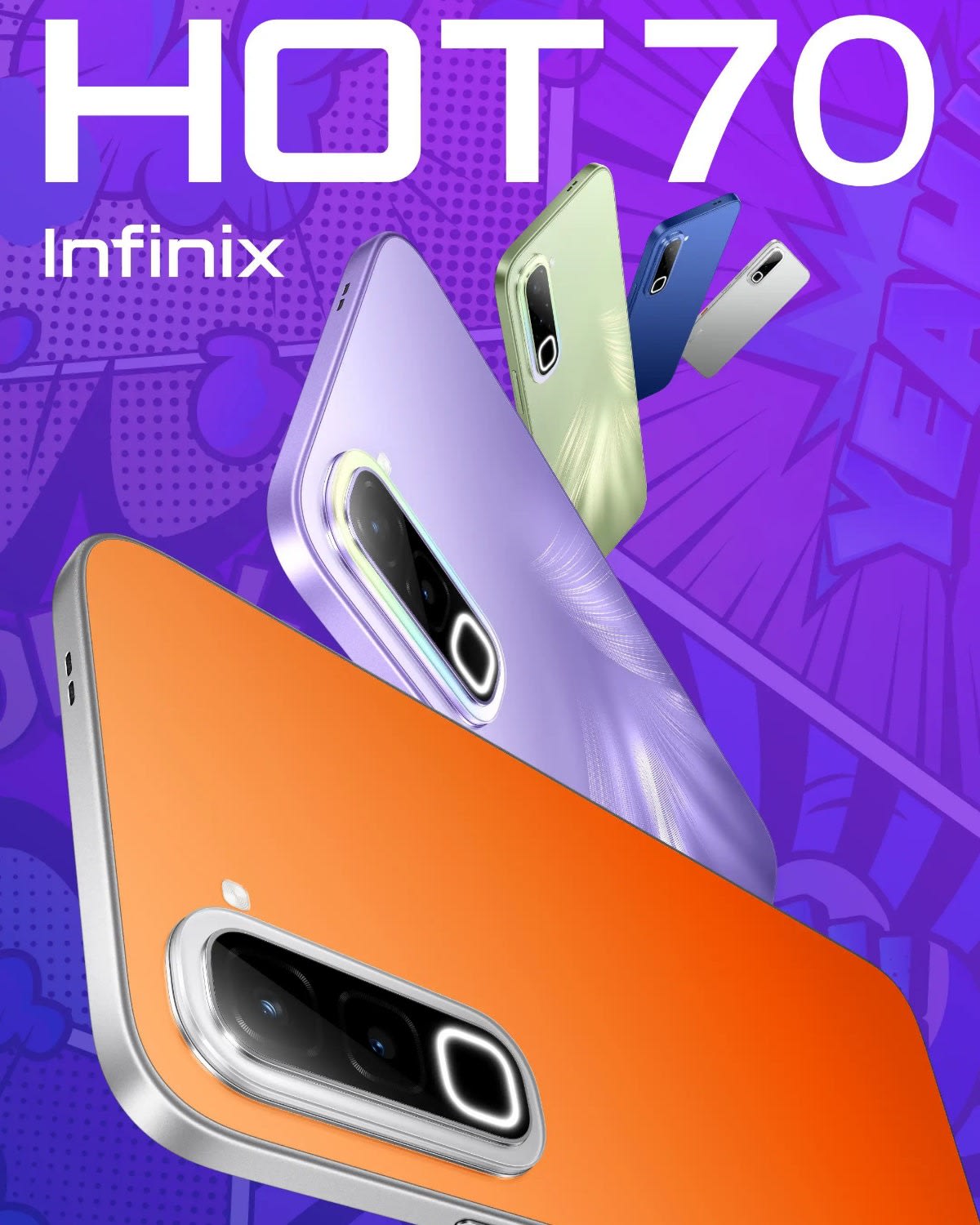 Infinix Hot 70 2-6 GB RAM