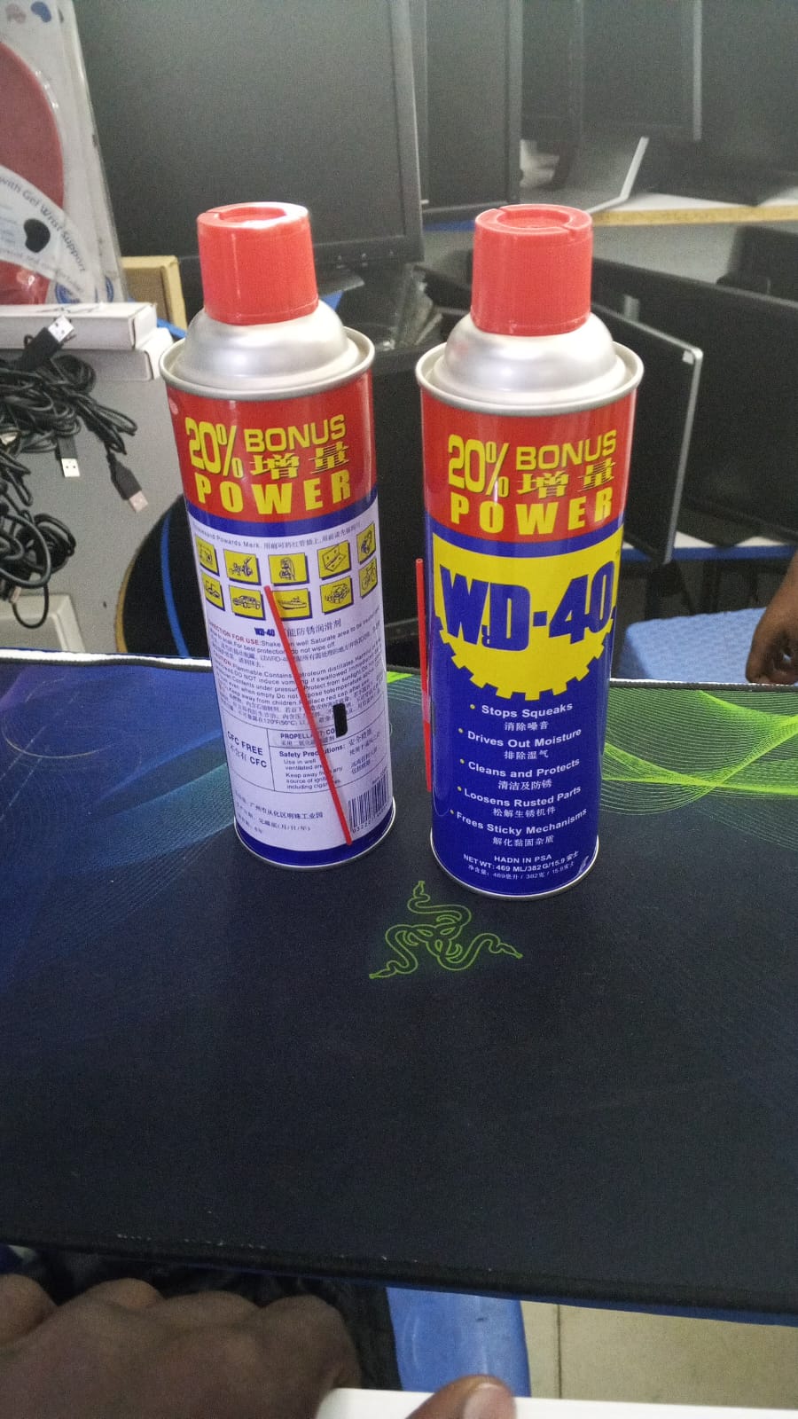 WD-40 Multi-Use Maintenance Spray Lubricant (Rust Remover & Water Displacer)