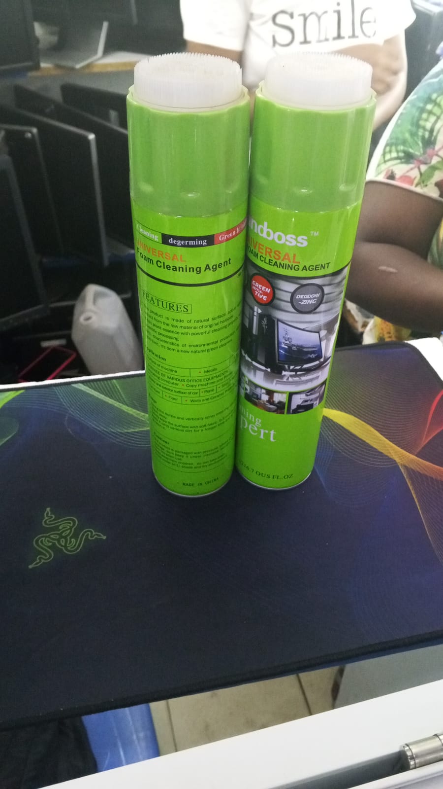 Multi-Purpose Anti-Static Foam Cleaner Spray for Electronics and Screens