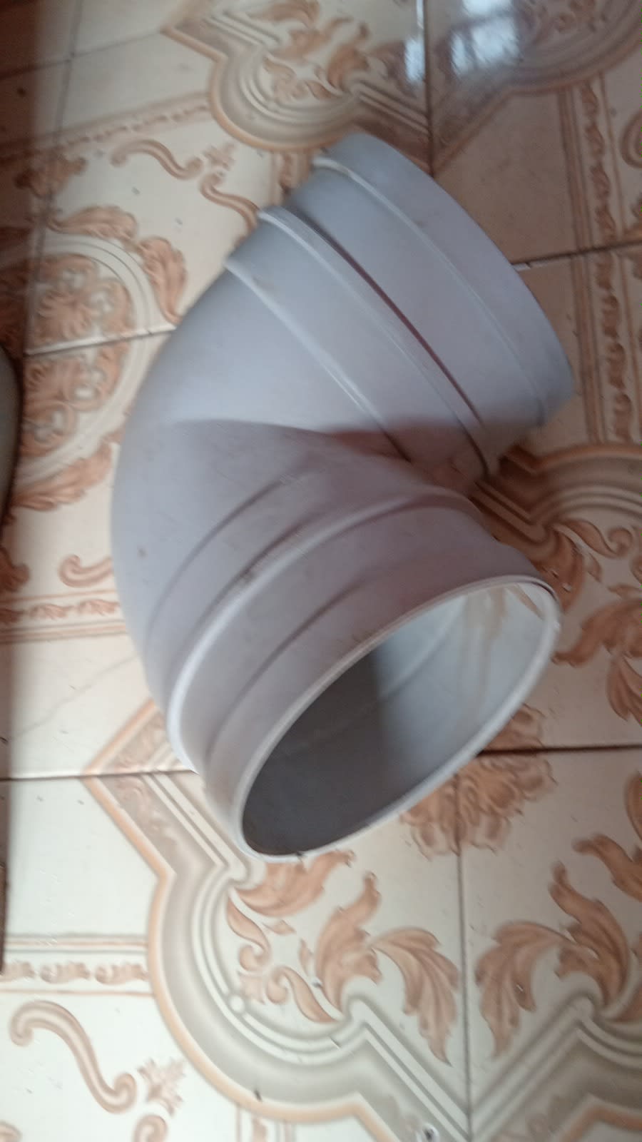 6 Inch 90 Degree PVC Bend
