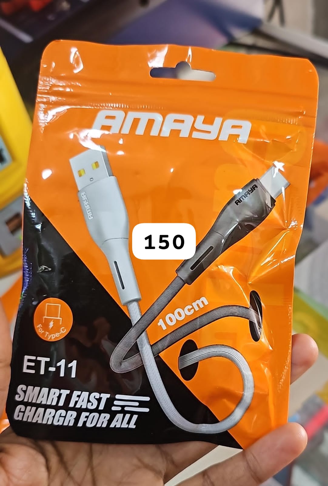 Amaya AM-M01 3.1A Fast Charging Micro-USB Data Cable (1.2m / 1200mm)