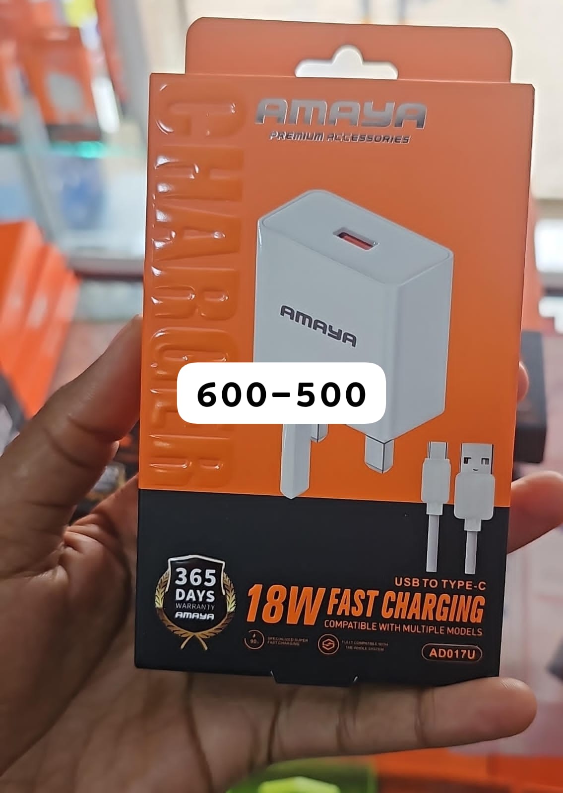 Amaya AM-M01 3.1A Fast Charging Micro-USB Data Cable (1.2m / 1200mm)
