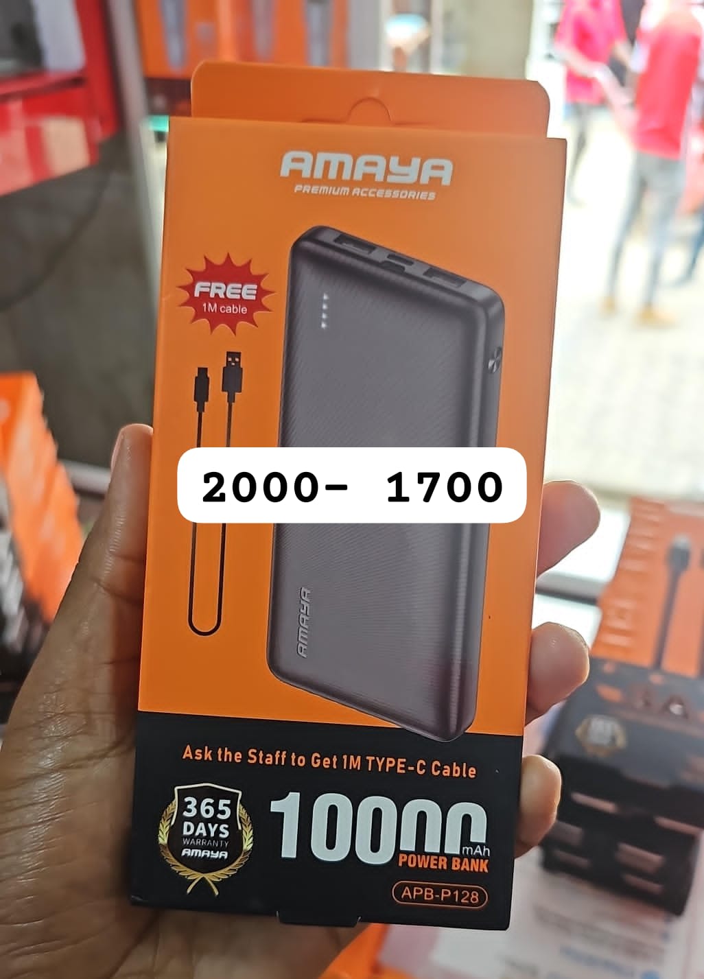 Amaya AM-M01 3.1A Fast Charging Micro-USB Data Cable (1.2m / 1200mm)