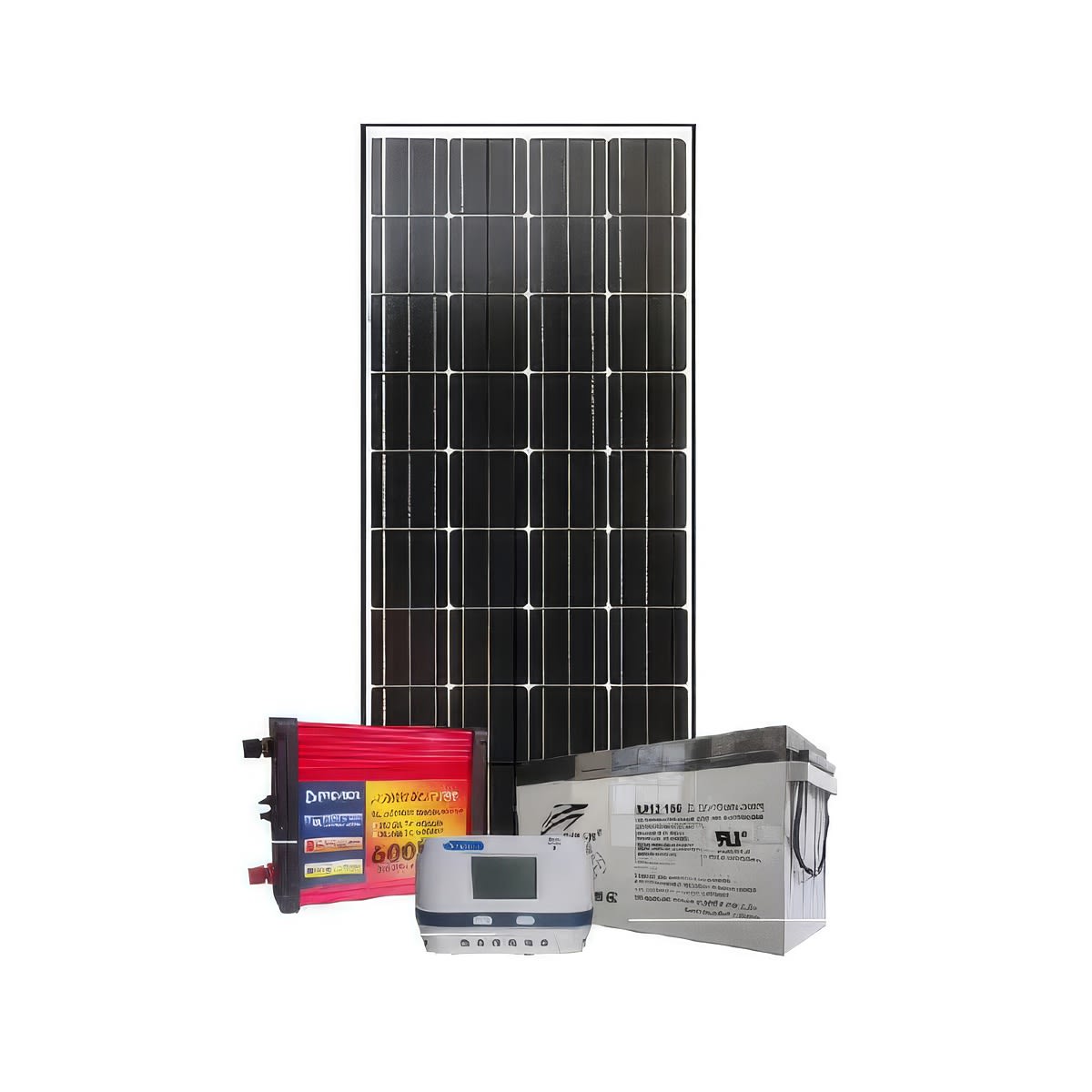 0.6kW Off-Grid Solar Kit – 600W System with Phoenix Controller & Ritar Battery