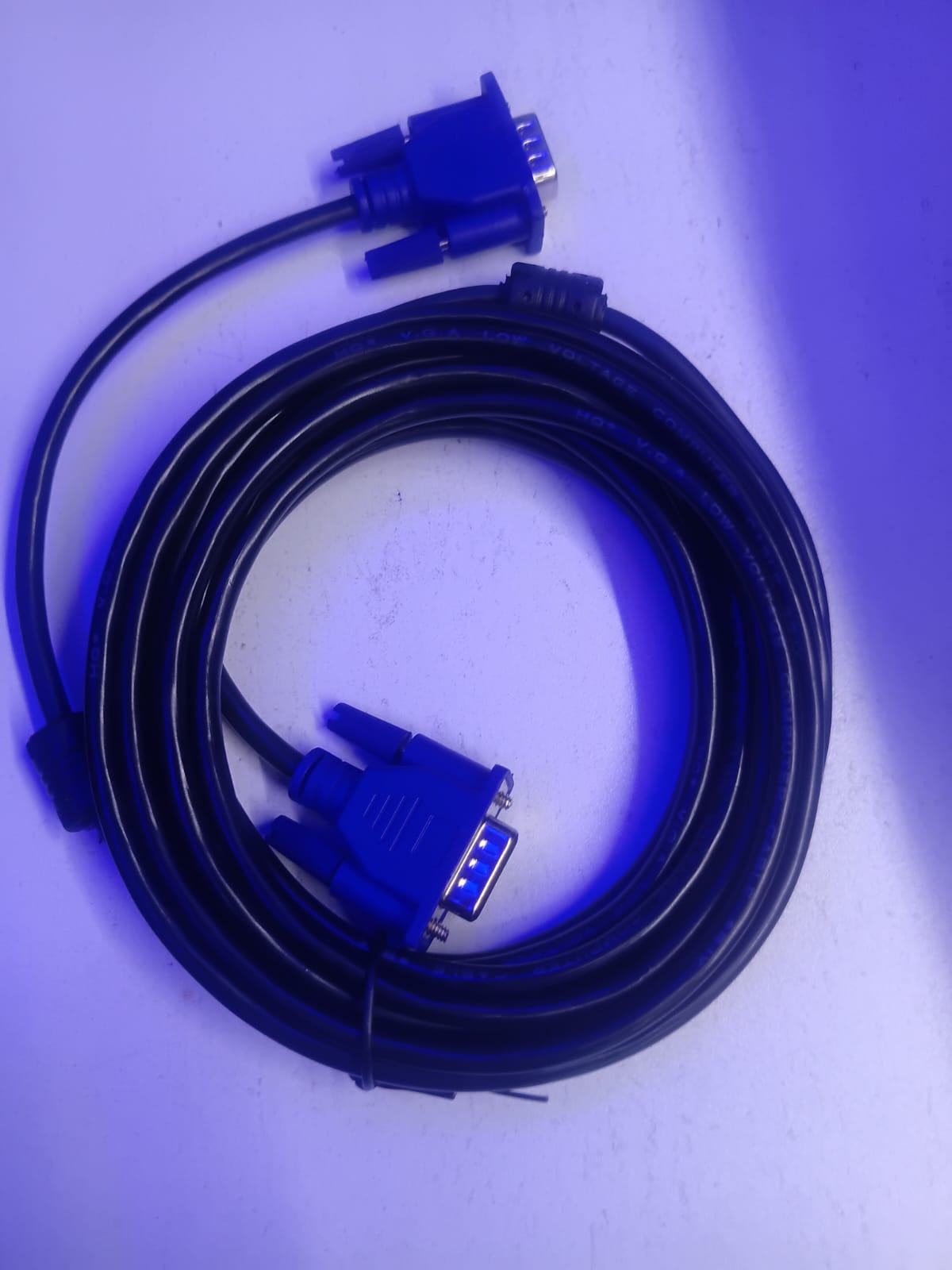 High-Resolution Male to Male VGA Monitor Cable (5 Metres)