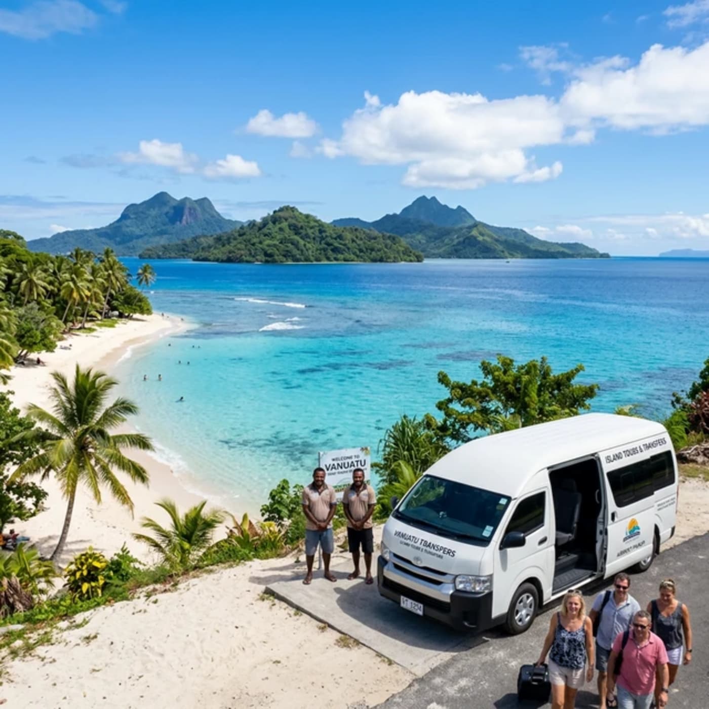 Hideaway Island Resort Shuttle & Transfer | Ace Tours - Port Vila Airport (VLI) to Mele Beach, Vanuatu Tours and Transfers