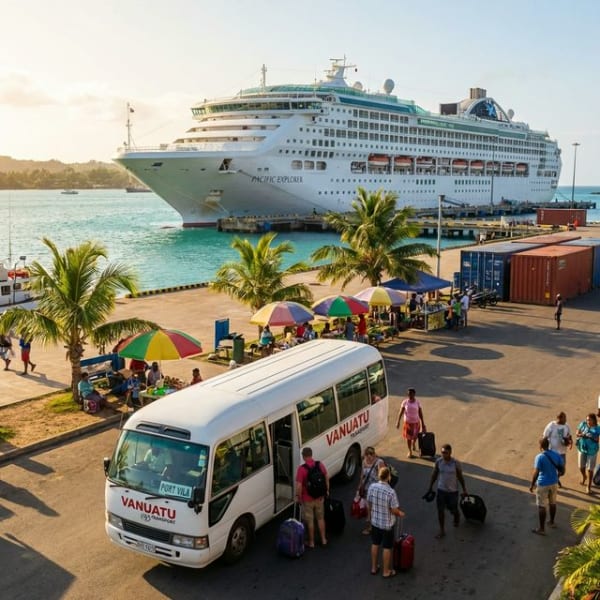 Port Vila Cruise Ship Wharf Transfers | Ace Tours - Port Vila, Efate, Vanuatu Tours and Transfers