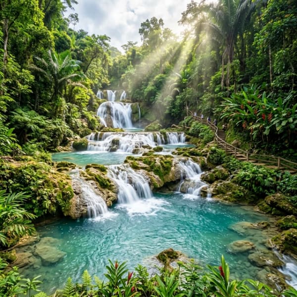Mele Cascades Waterfall Tour Port Vila | Ace Tours - Mele Village, Port Vila, Efate, Vanuatu Tours and Transfers
