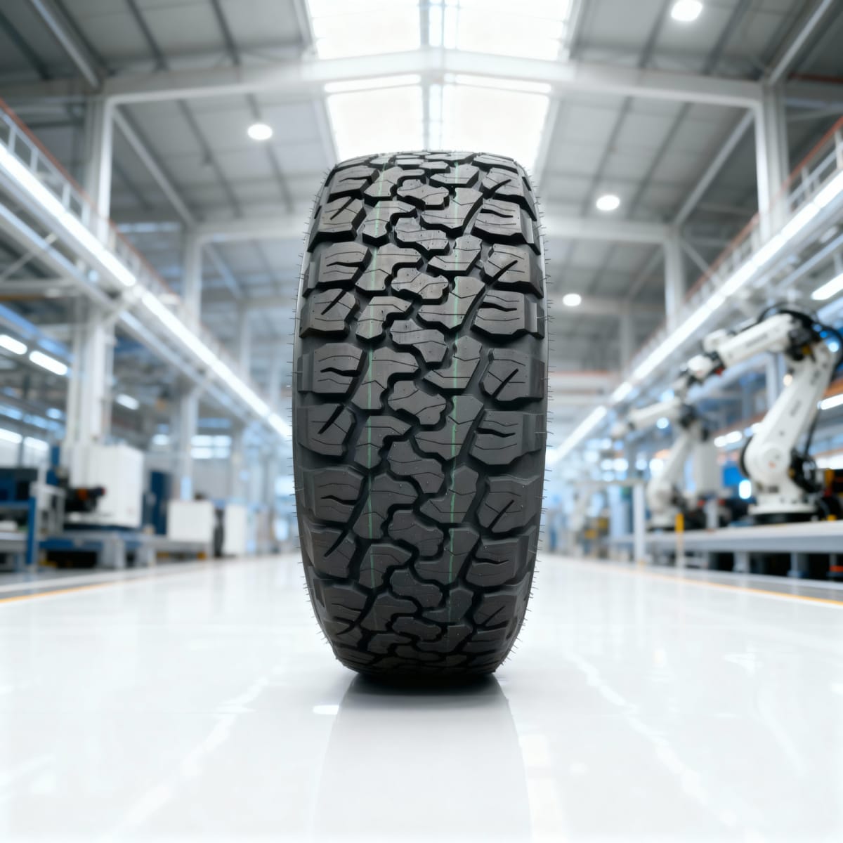 Haida HD877 LT275/70R17 10PR All Terrain tyre with Outlined White Lettering for RAM 1500, available in Melbourne Truganina.