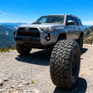 Haida HD877 LT285/70R17 Side Profile - Outlined White Lettering (OWL).