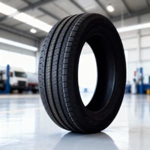 Haida HD737 215/65R16C Side Profile - 8 Ply Rating Detail.