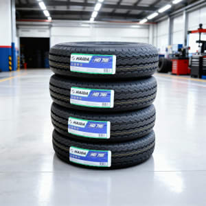 Haida HD718 High Stability Tread Pattern - Water Evacuation Grooves.