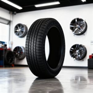 Haida HD668 Tread Pattern Detail - Wide Grooves for Wet Grip Performance.