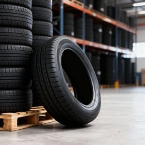 Haida HD667 195/65R15 All Season Tyre Front View - Melbourne Stock.