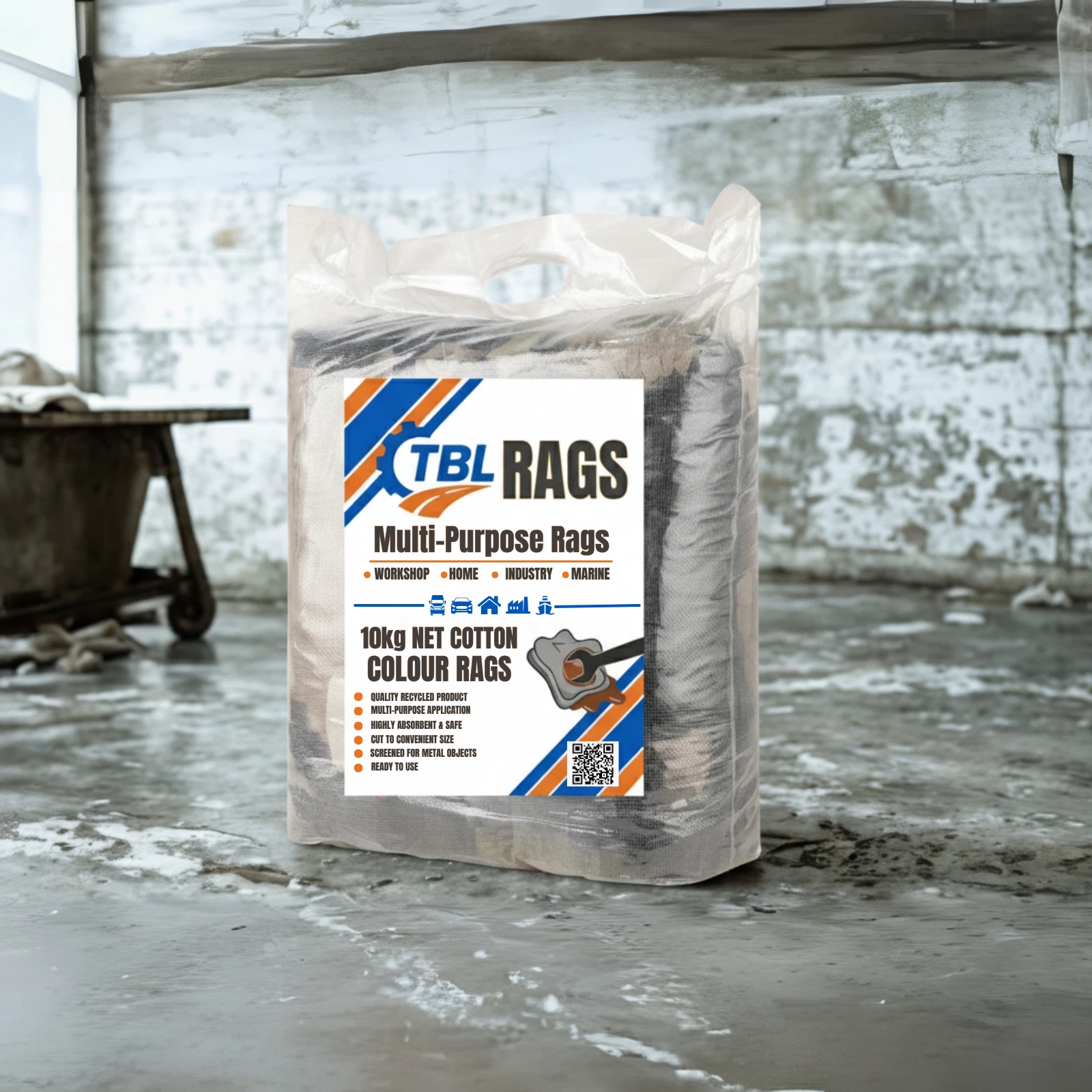 10kg Bag of Rags