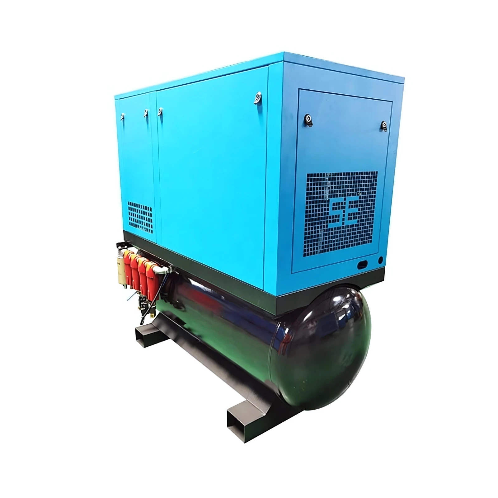 600 Litre Air Receiver Tank base for stable compressed air storage.