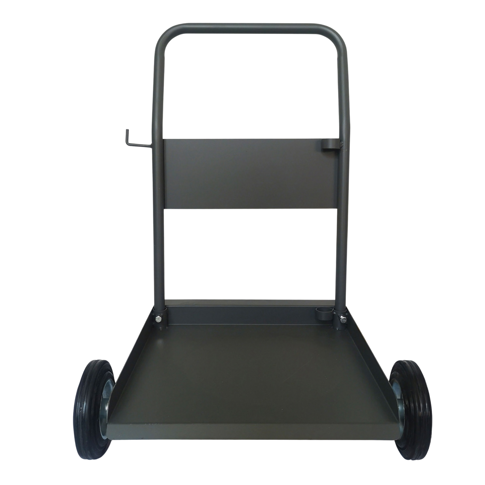 60L Drum Trolley with handle folded flat for easy storage.