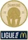 Badge Champion Ligue 1 2025