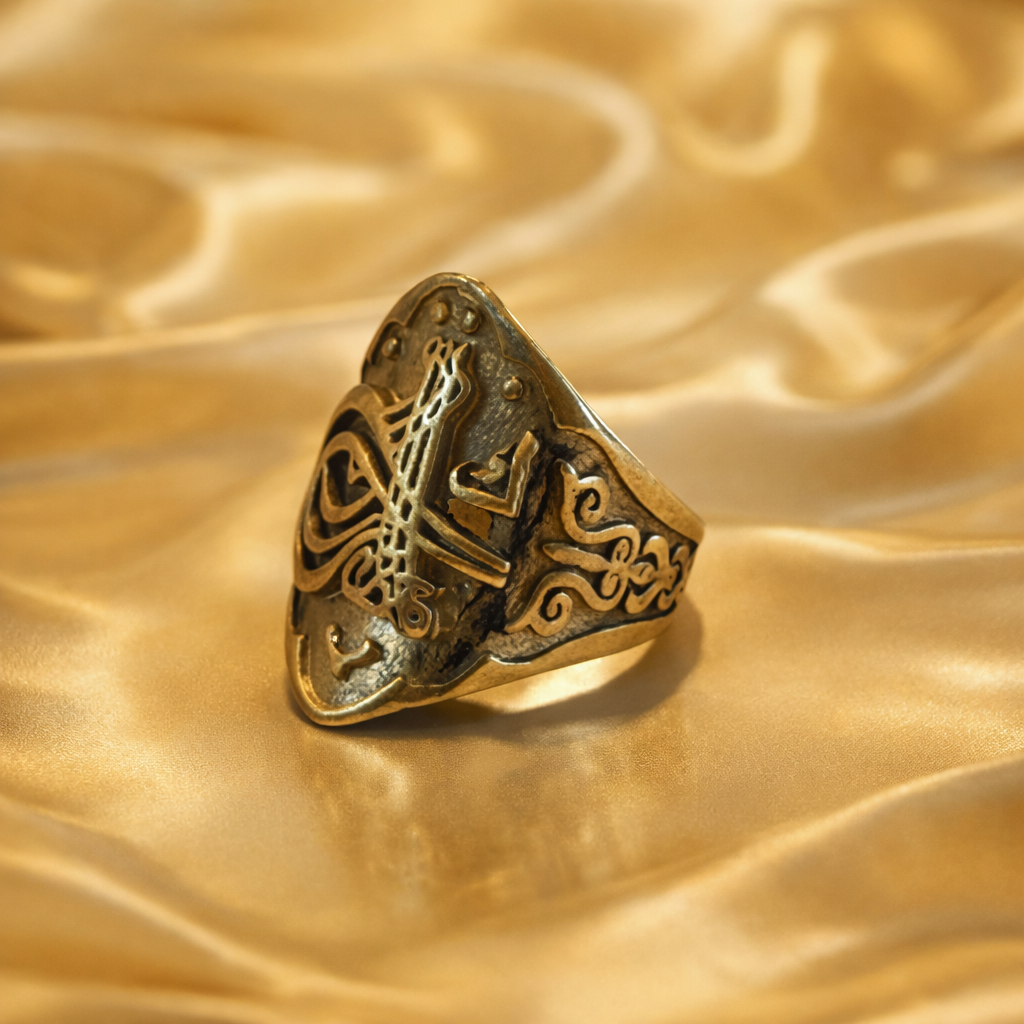 Osmanlı Tuğralı yüzük