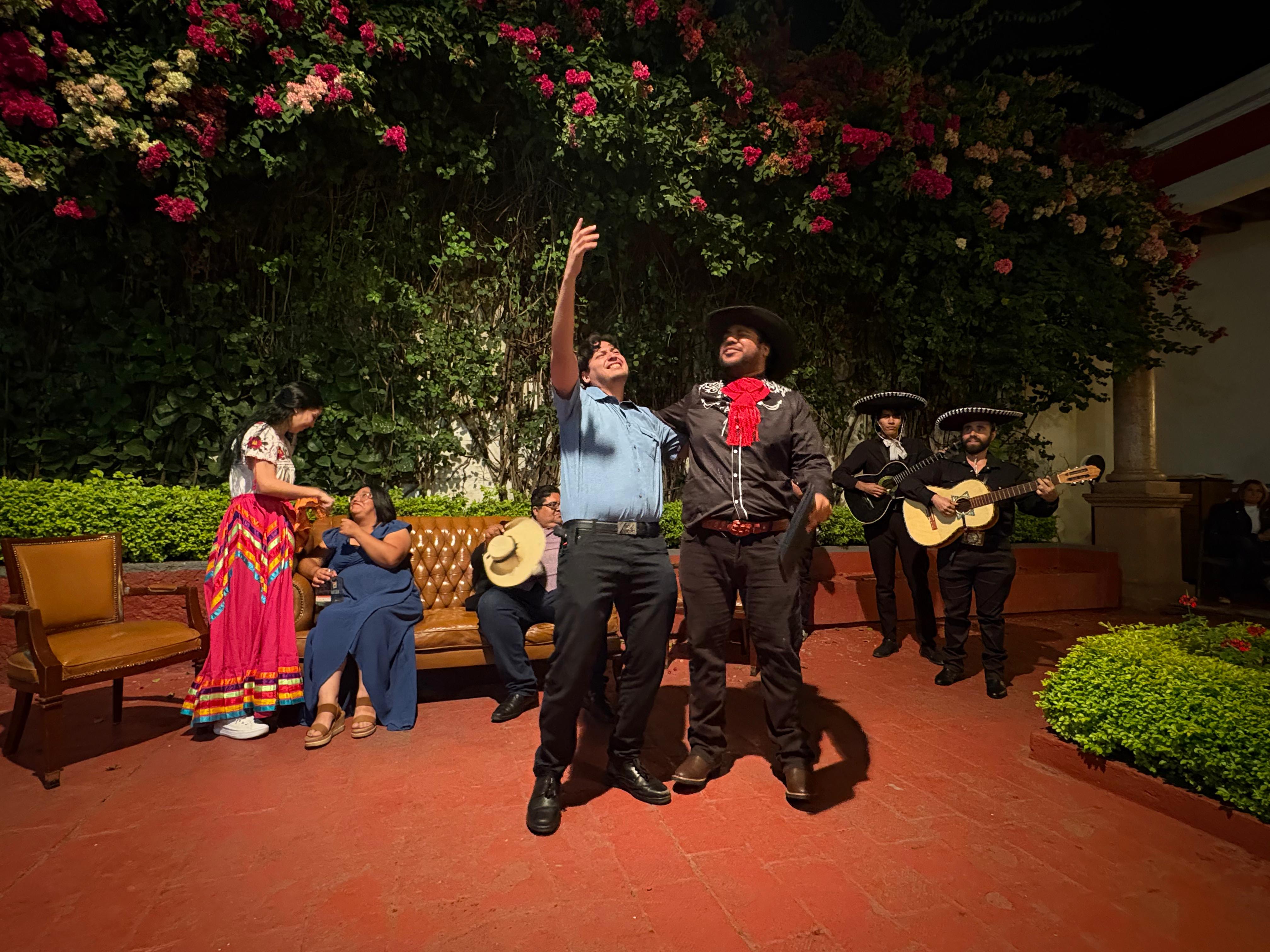 Dos gallos en apuros 