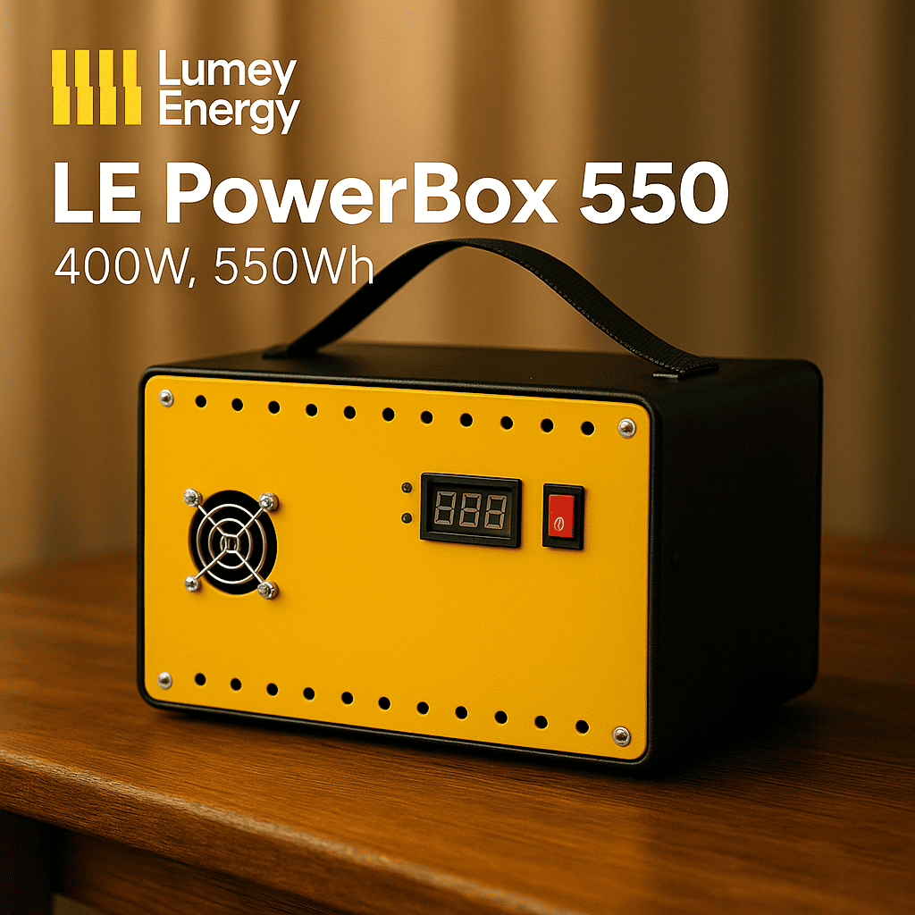 Lumey Powerbox 550 view 3