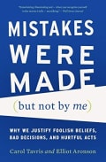 Cover of Mistakes Were Made (But Not by Me) by Carol Tavris & Elliot Aronson