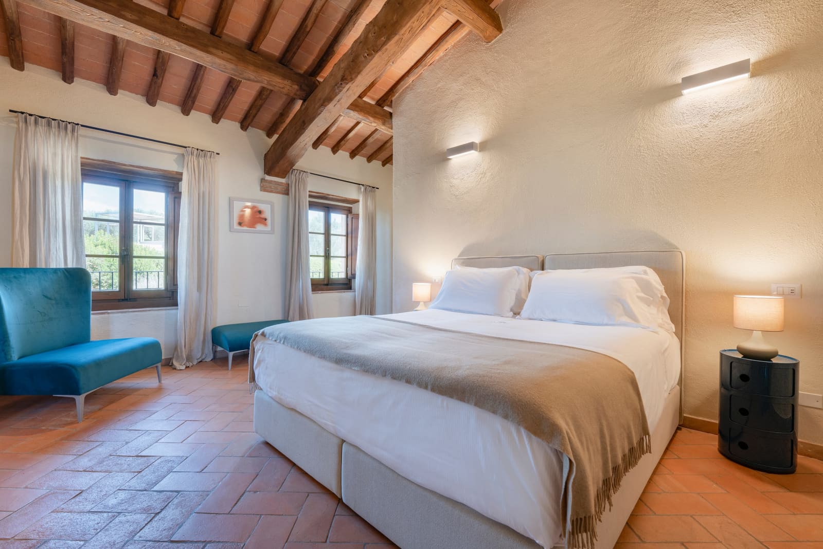 Villa Il Cellese — the second Loft bedroom