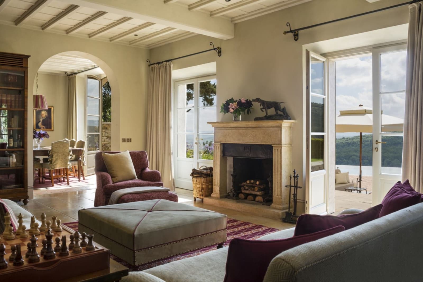 Villa Chiusa in Castiglion del Bosco, Tuscany, photograph 11 of 16