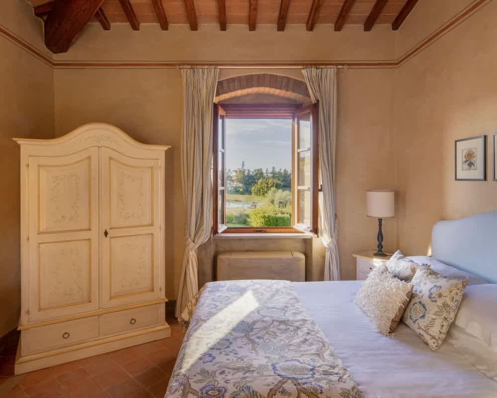 Solare del Chianti — the Il Sensale bedroom