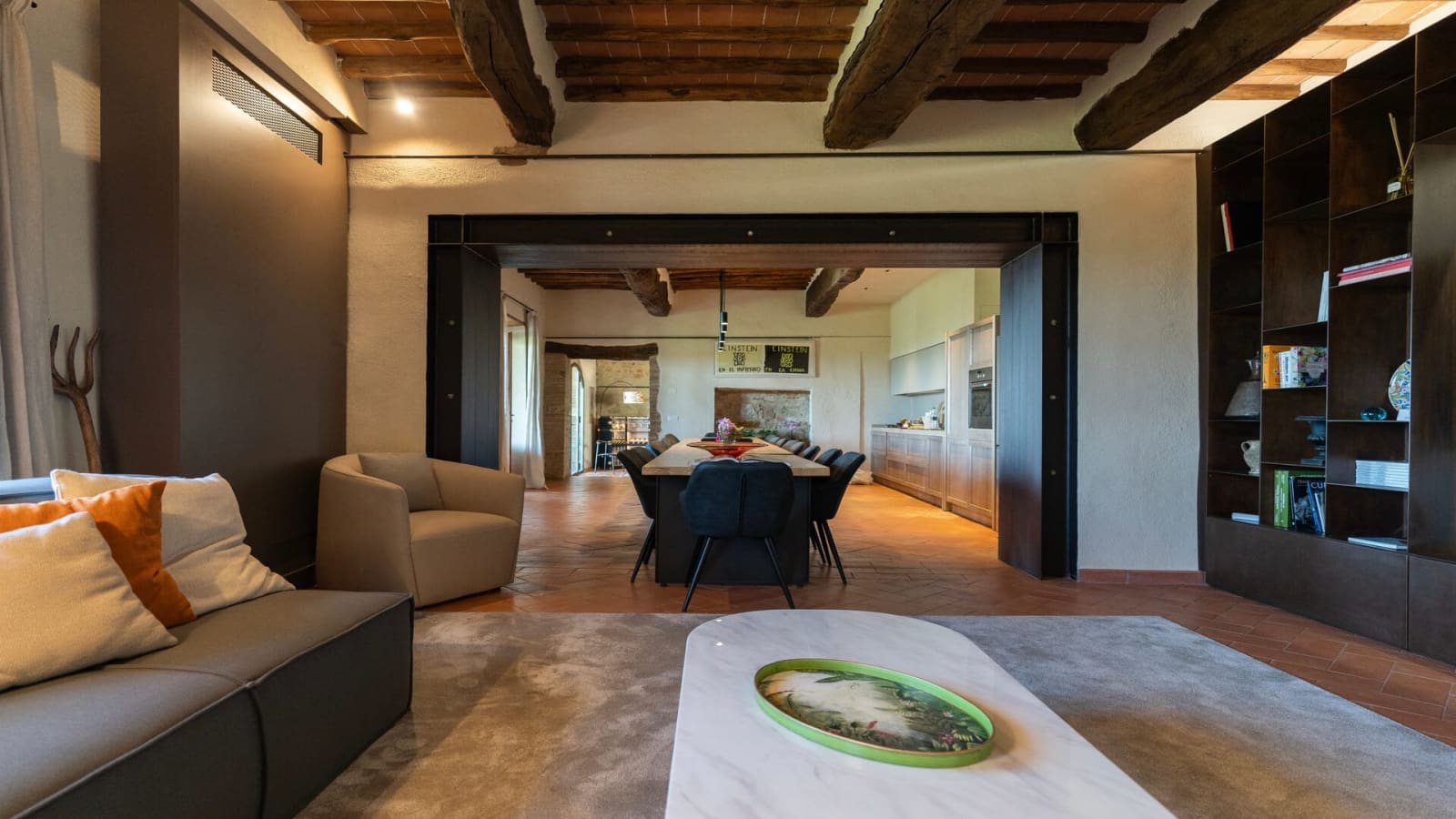 Villa Il Cellese — the sitting room