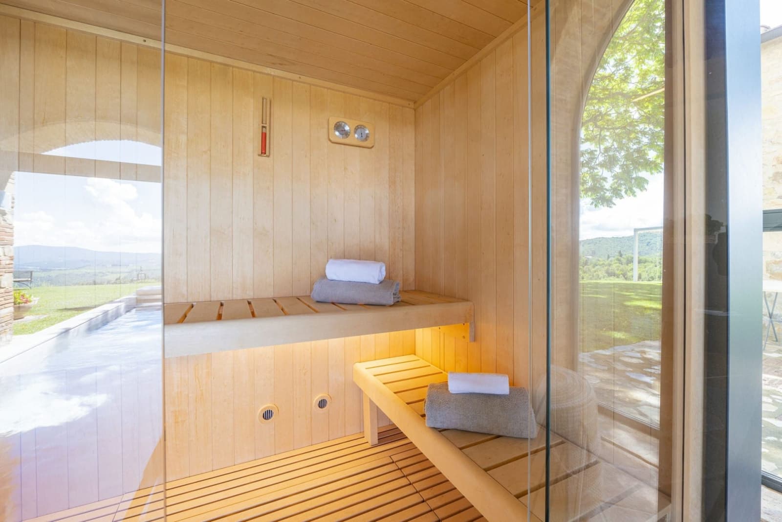 Villa Il Cellese — the sauna