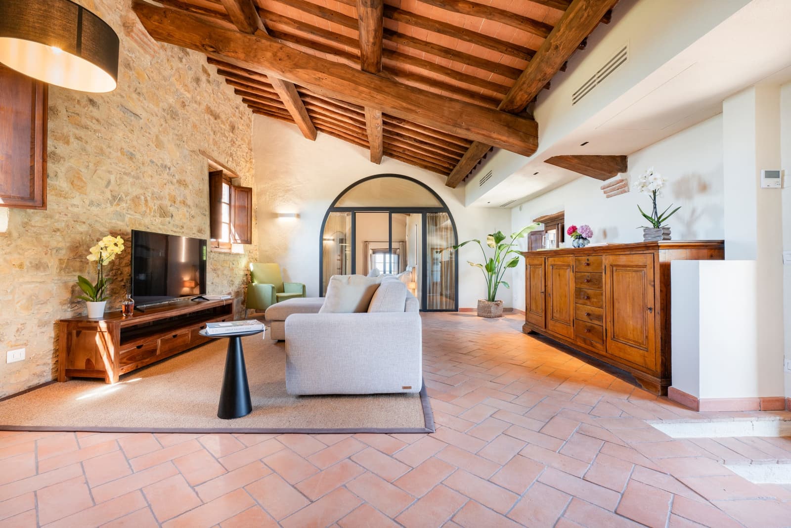 Villa Il Cellese — the Loft sitting room