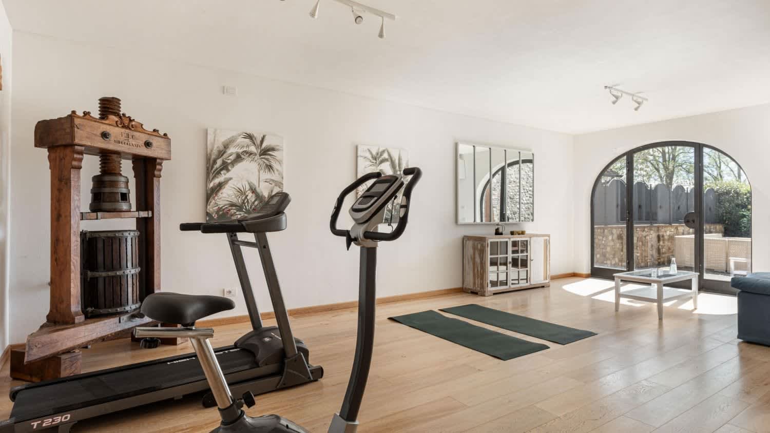 Podere Pianoro — the relaxing room's gym