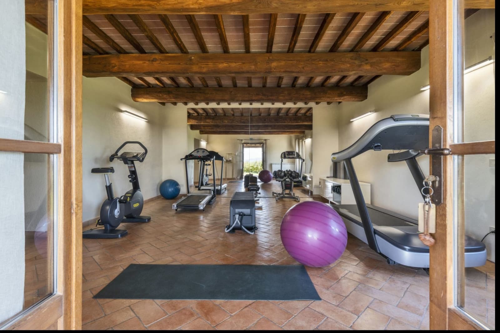 Villa Il Cellese — the gym