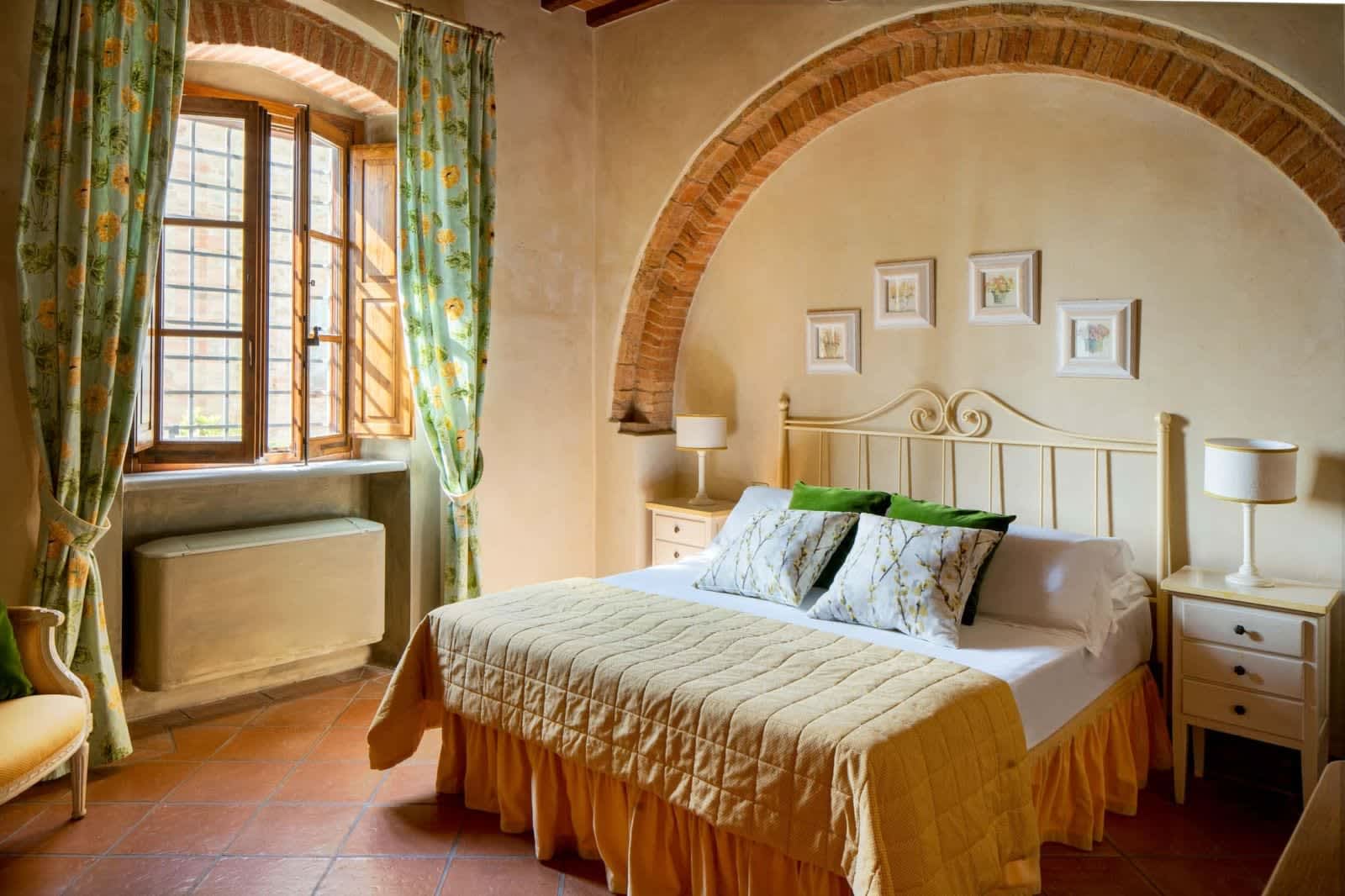 Solare del Chianti — the La Casetta suite's bedroom