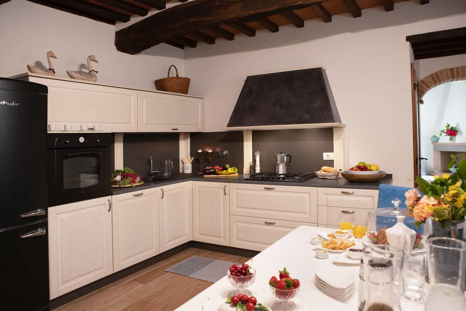 Podere Pianoro — the second kitchen