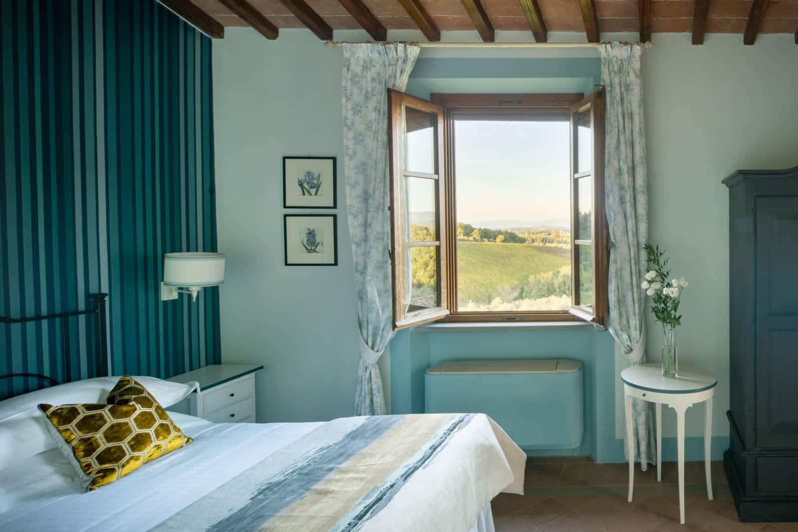 Solare del Chianti — the Il Garzone bedroom's window