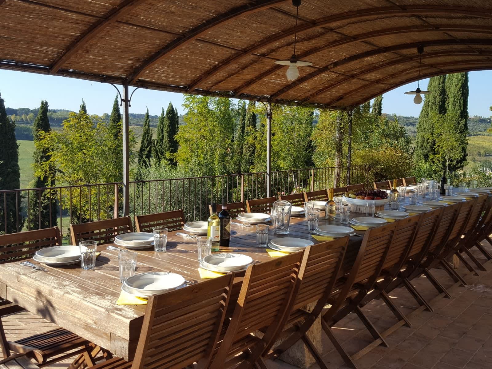 Villa Elle in Siena, Tuscany, photograph 59 of 65
