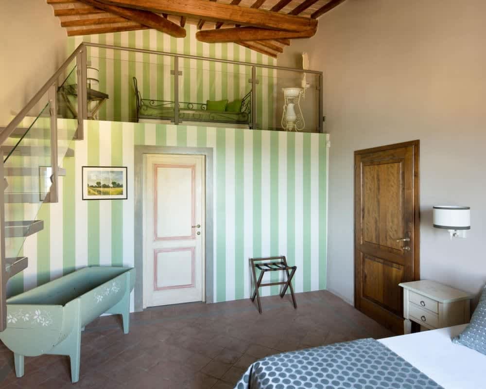 Solare del Chianti — the Il Contadino bedroom