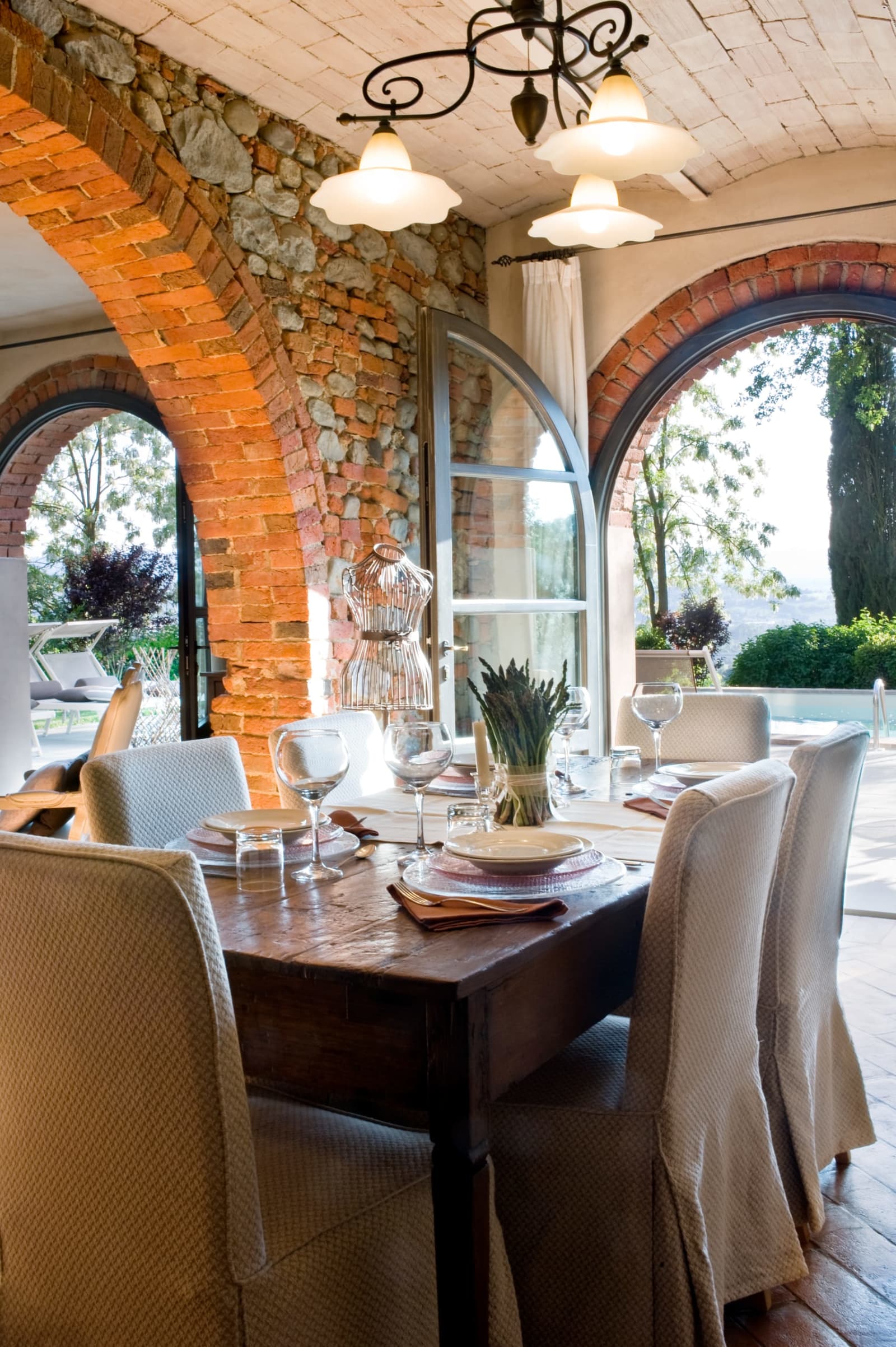 Villa Il Colto — the dining room