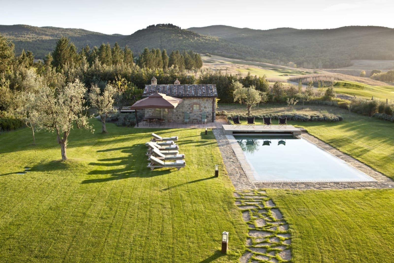 Villa Biondi in Castiglion del Bosco, Tuscany, photograph 9 of 20