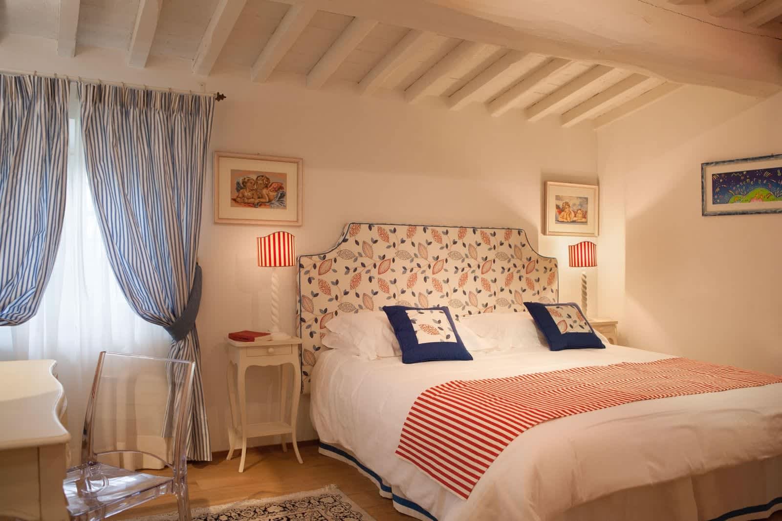 Villa Fornacella — the Edoardo twin bedroom