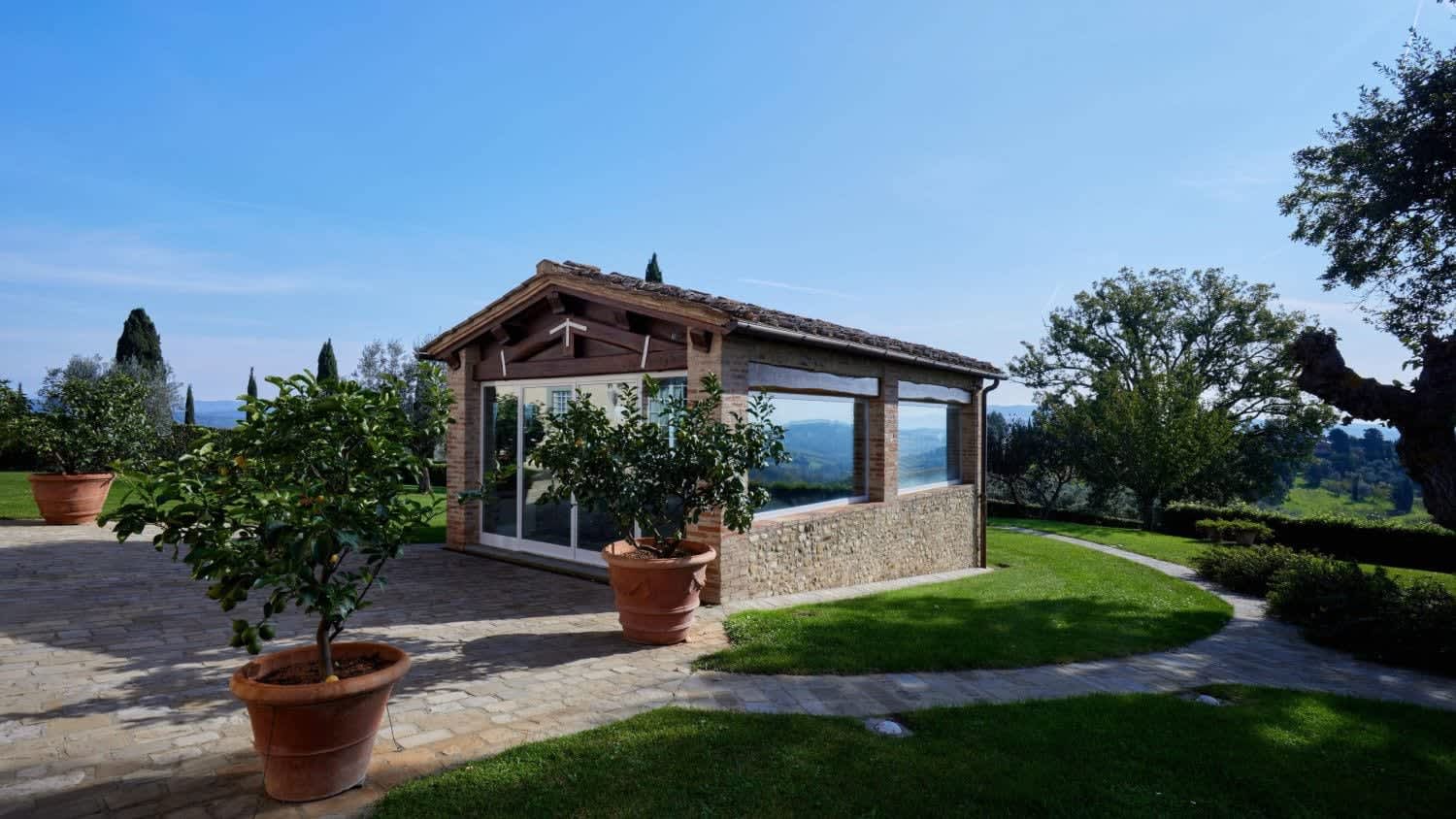 Villa Fornacella — the gym