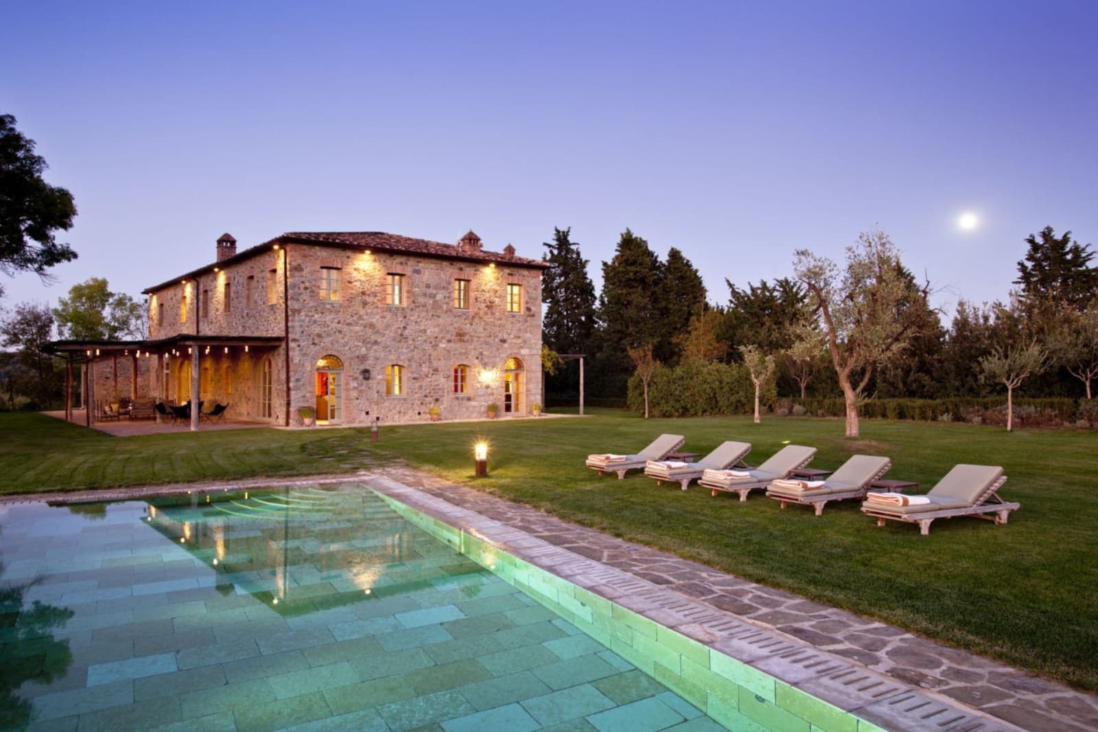 Villa Biondi in Castiglion del Bosco, Tuscany, photograph 7 of 20