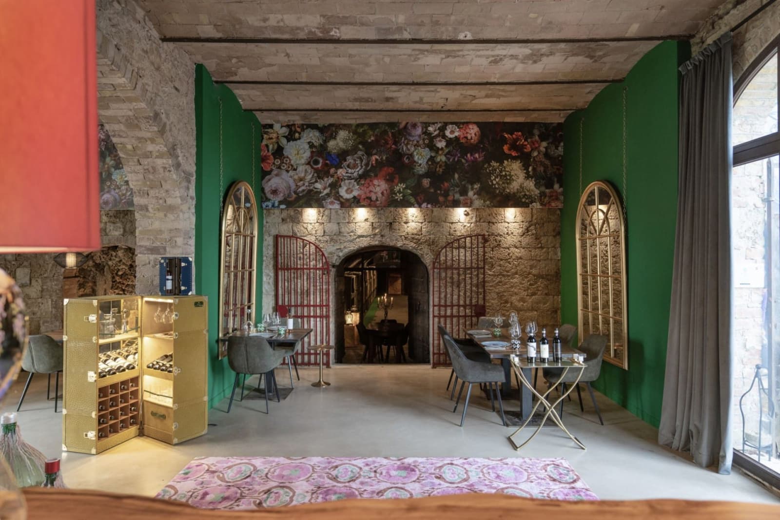 Villa Il Cellese — the family winery's restaurant, twenty minutes away