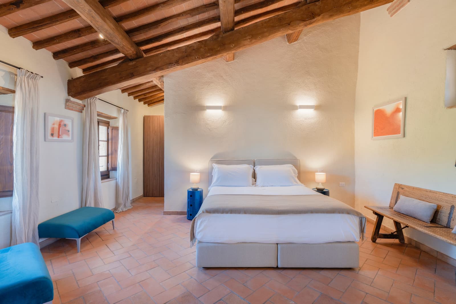 Villa Il Cellese — a Loft bedroom