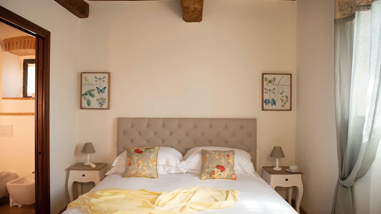 Podere Pianoro — the Margherita bedroom