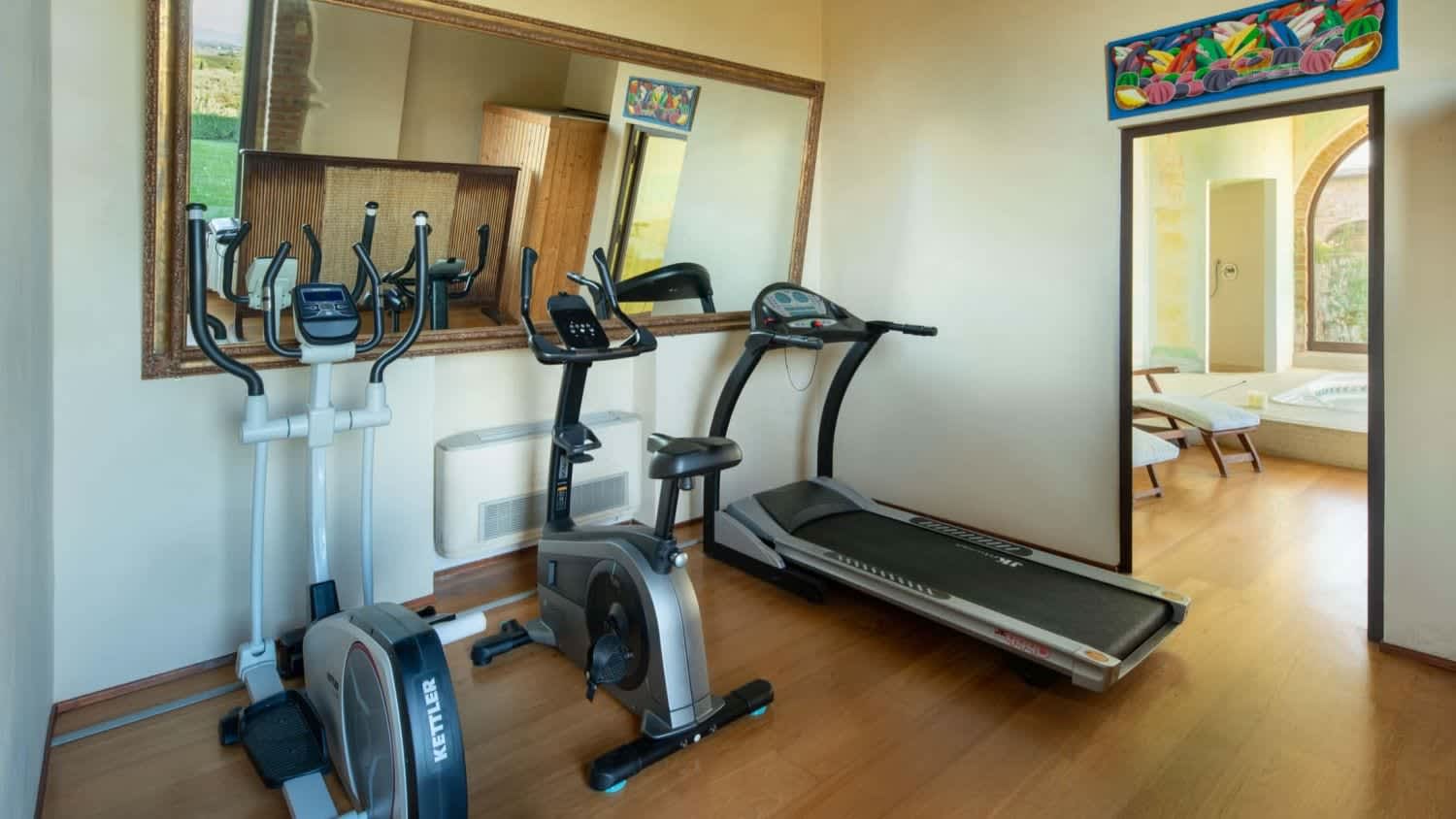 Solare del Chianti — the gym
