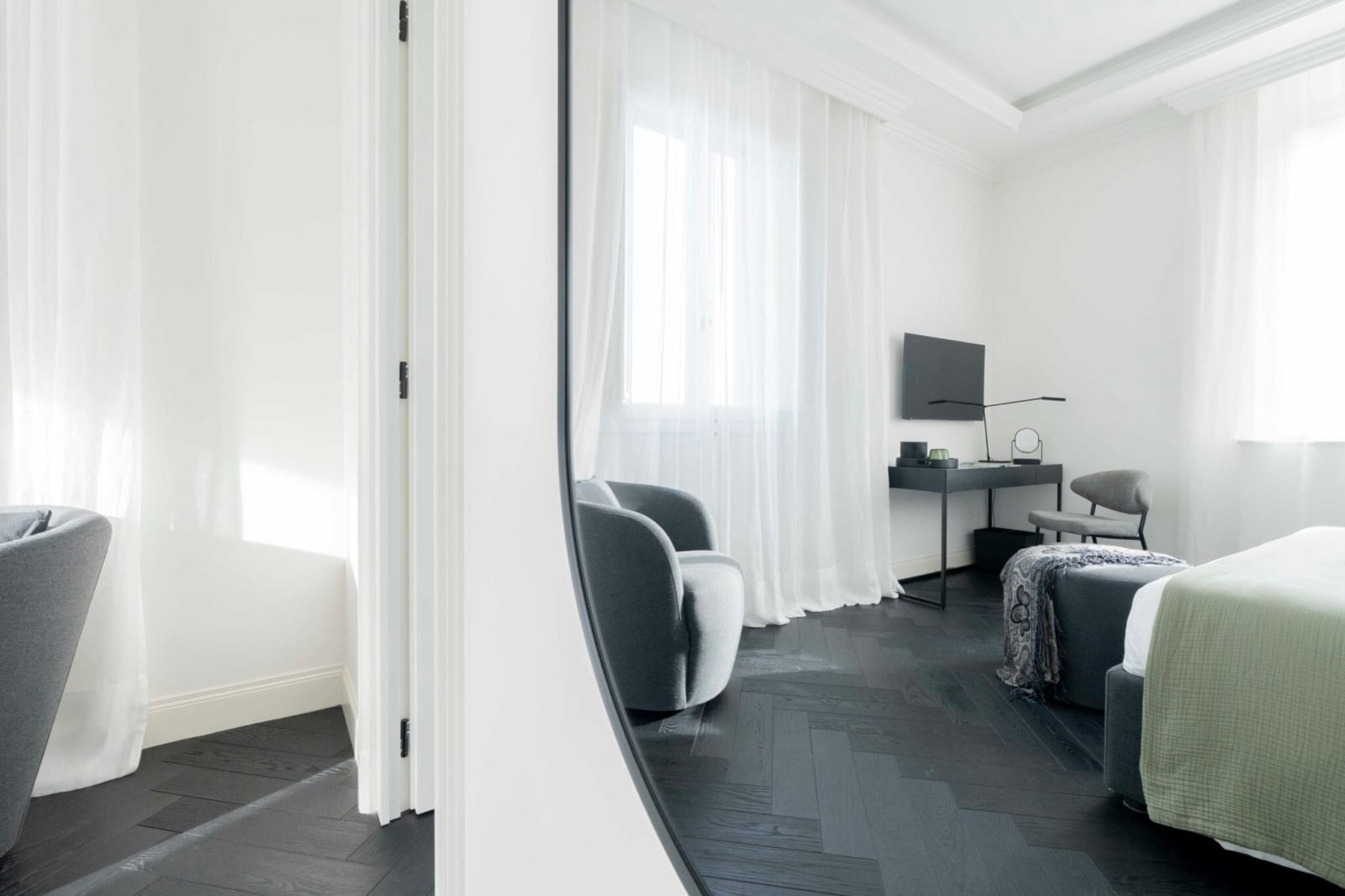 Tenuta Belvedere Estate: Tenuta Belvedere — an armchair beside a villa bedroom window