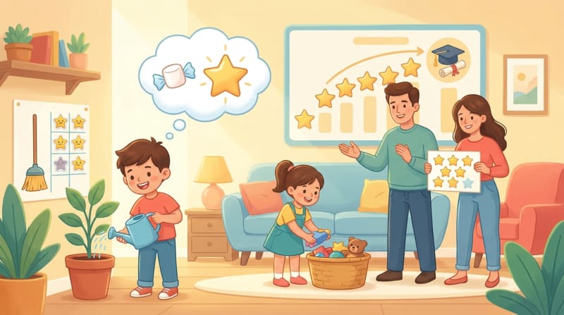 Dạy Trẻ Tính Kiên Nhẫn Qua Bài Học "Kẹo Dẻo" Stanford